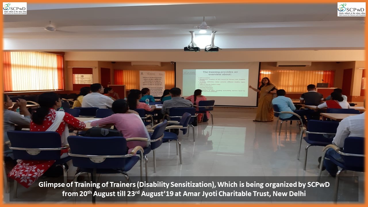 Training of Trainers in Delhi - 20th Aug'19 to 23rd Aug'19